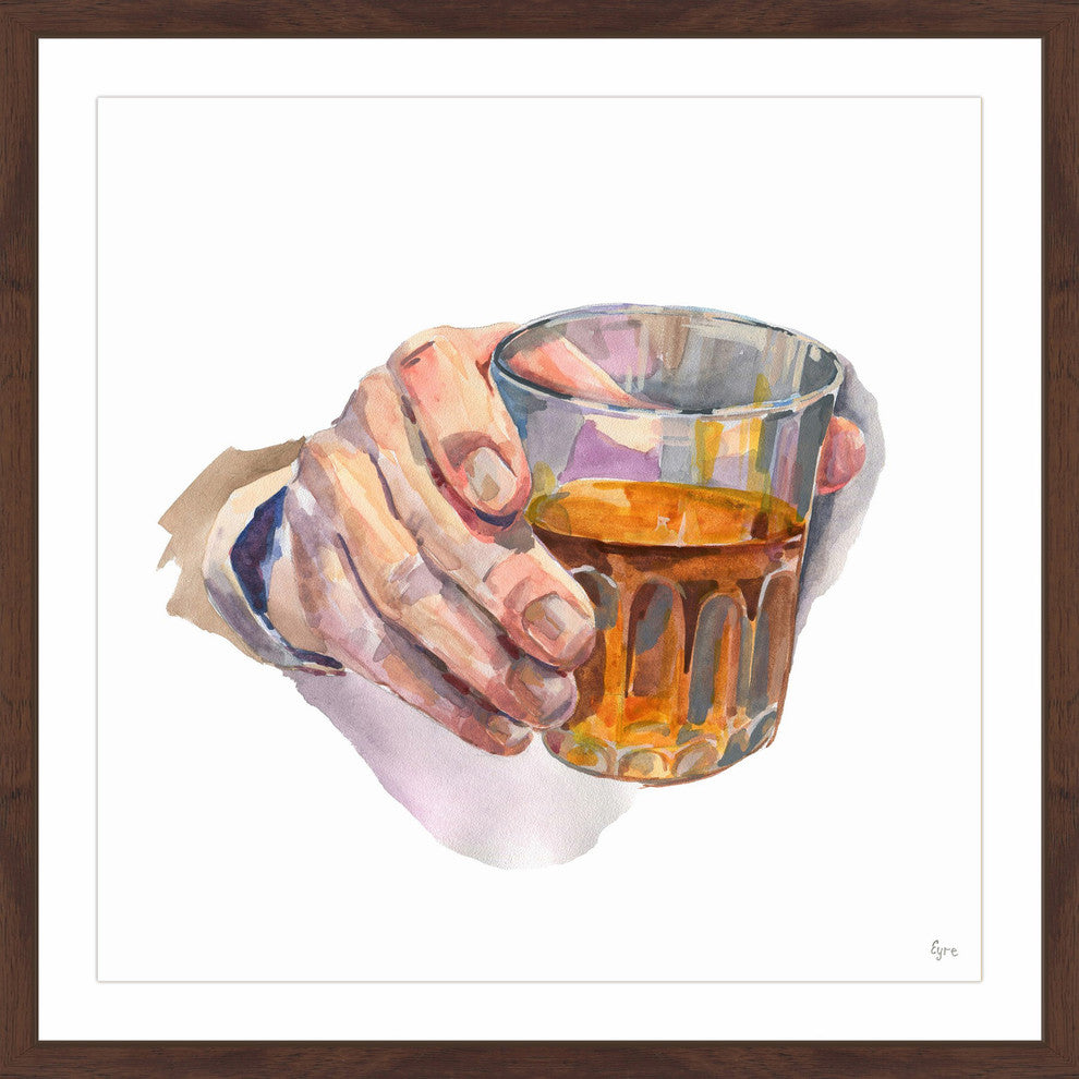 "Cheers" Framed Painting Print, 24"x24"