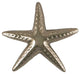 Starfish Door Knocker, Nickel Silver, Premium Size