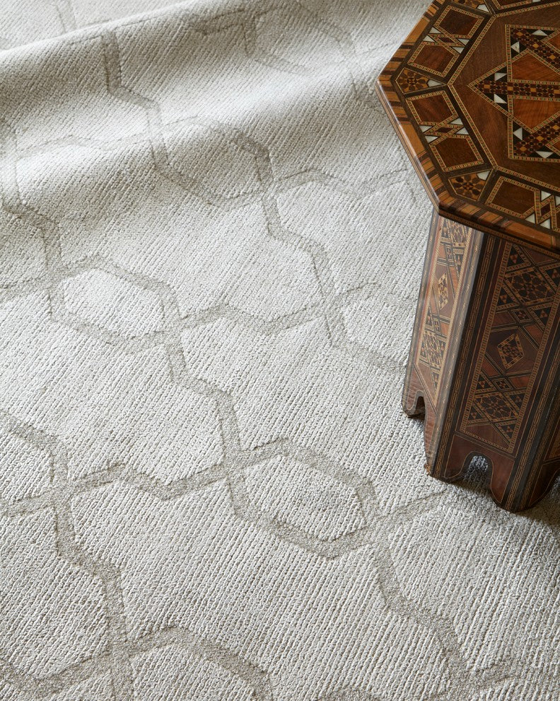 Exquisite Rugs, Samara, Light Silver, 8x10