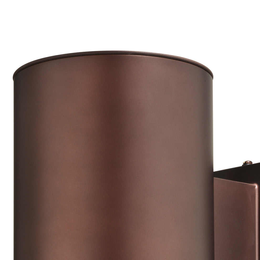 Chiasso 5" Outdoor Wall Light, Bronze