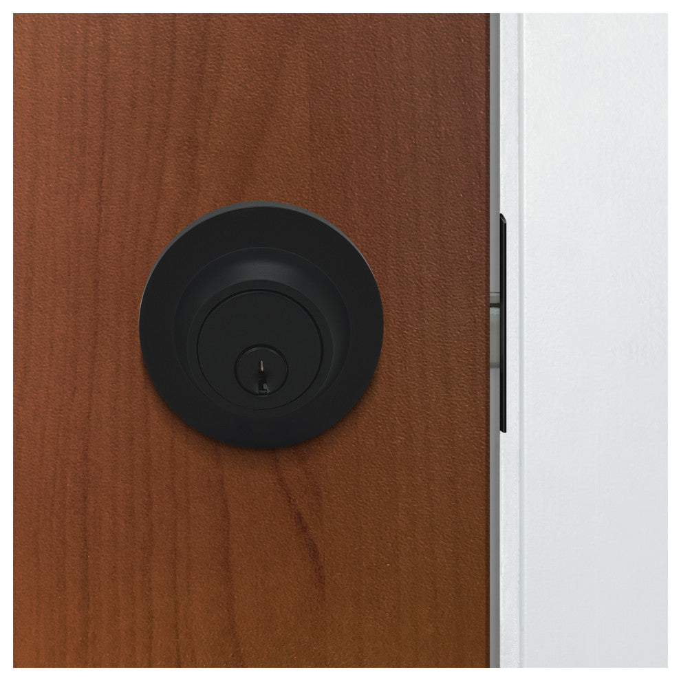 Nuk3y Thor Deadbolt, Matte Black, Single Cylinder