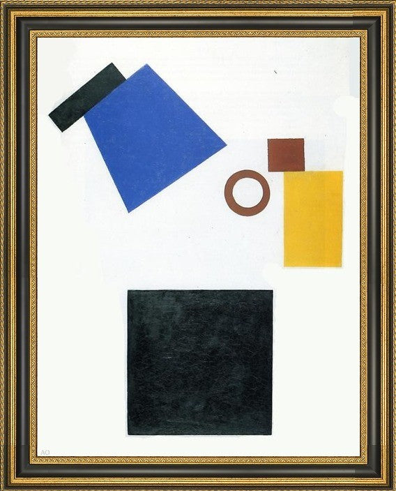 Kazimir Malevich Suprematism Two Dimensional Self Portrait