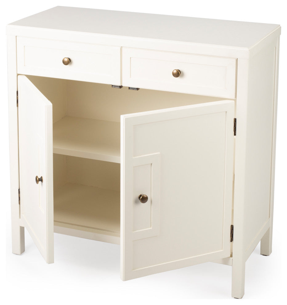 Butler Imperial Console Cabinet, White