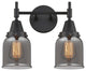 INNOVATIONS LIGHTING 447-2W-BK-G53-LED Caden 2 Light 17 inch Bath Vanity Light