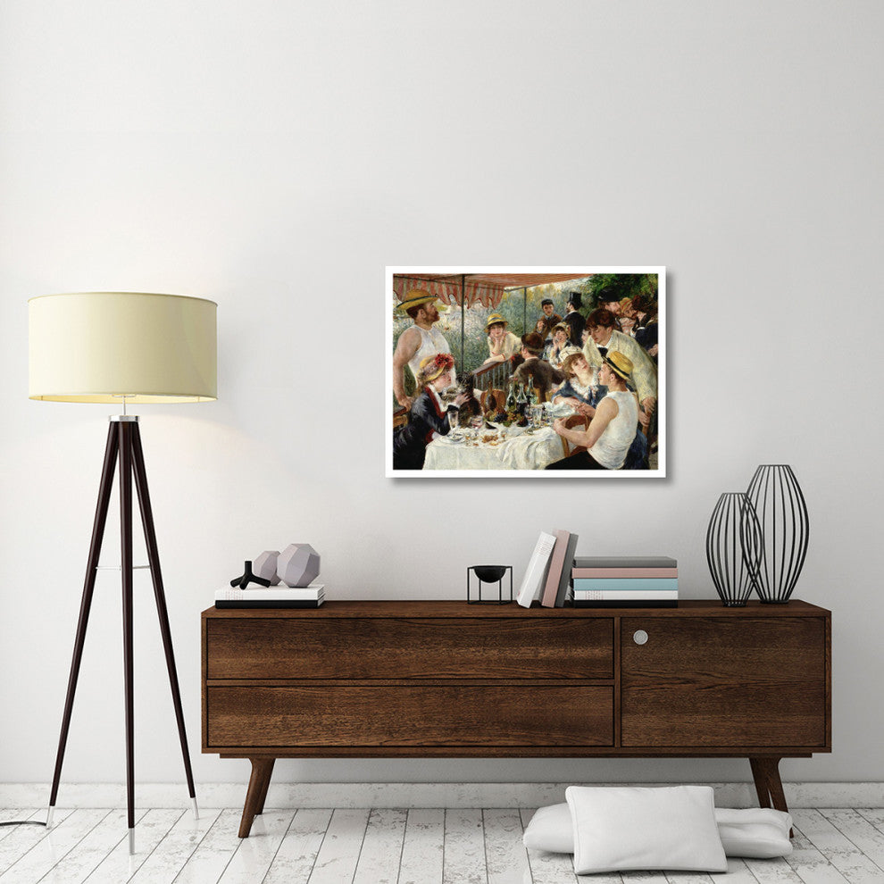 "Luncheon of the Boating Party" Paper Print by Pierre-Auguste Renoir, 38"x29"