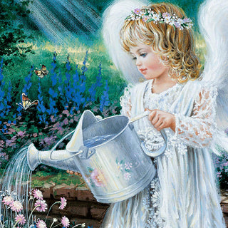 An Angels Gift Wooden Block, 18 X 12