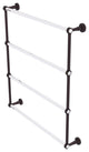Pacific Beach 4 Tier 30" Ladder Towel Bar, Antique Bronze
