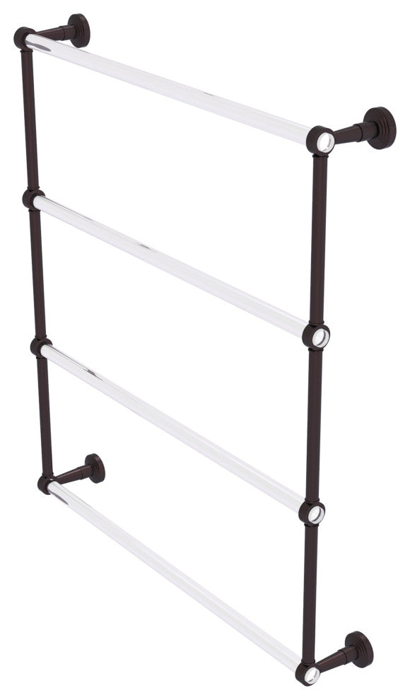 Pacific Beach 4 Tier 30" Ladder Towel Bar, Antique Bronze