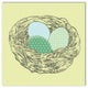 Easter Egg Nest Canvas Wall Art, 16"x16"