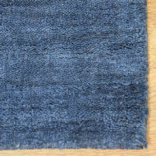 HAND KNOTTED LOOM WOOL ECO-FRIENDLY AREA RUGS-Rectangle,Blue,Contemporary, [Square] 8'x8'