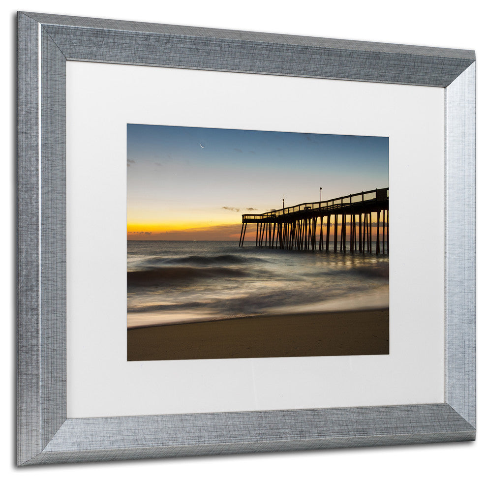PIPA Fine Art 'Motion of the Ocean' Matted Framed Art, 20x16
