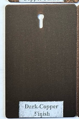Tokyo 37"X81", Dark Copper, Sandblast Glass, Right Hand Inswing