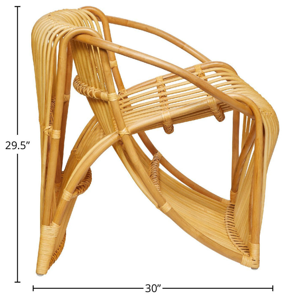 Valencia Occasional Chair, Brown