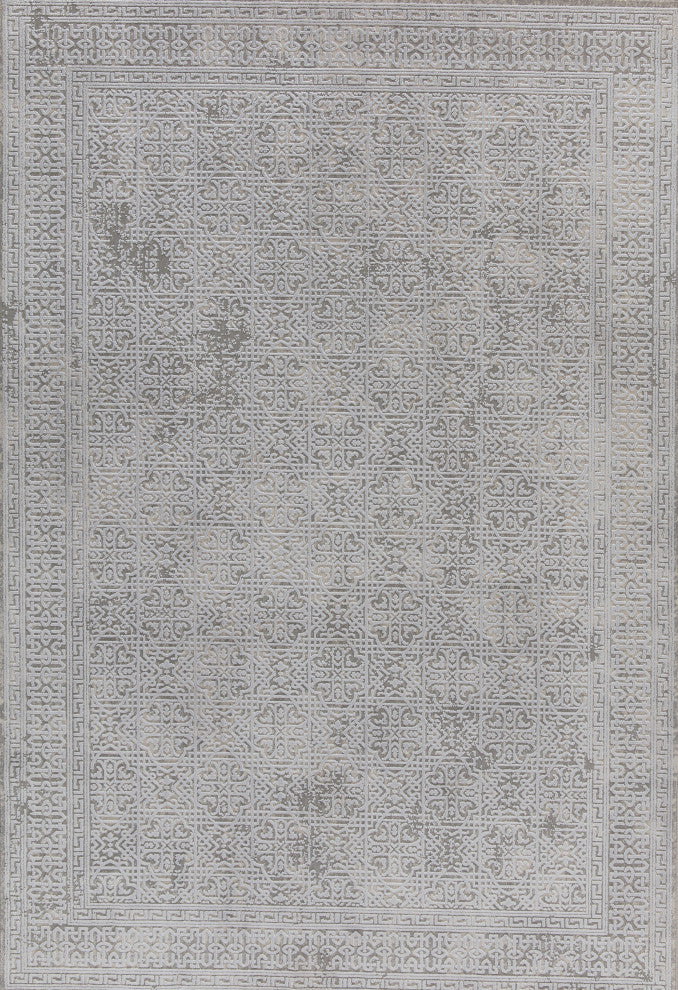 Torino 3314-100 Area Rug, Ivory, 6'7"x9'6"