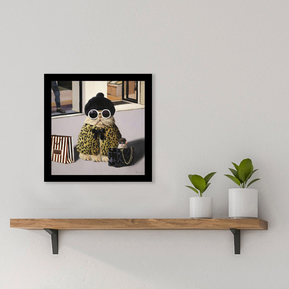Retail Therapy Non-Glass Framed Art