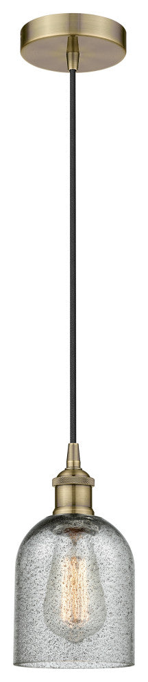 Innovations 616-1P-AB-G257-LED 1-Light Mini Pendant, Antique Brass