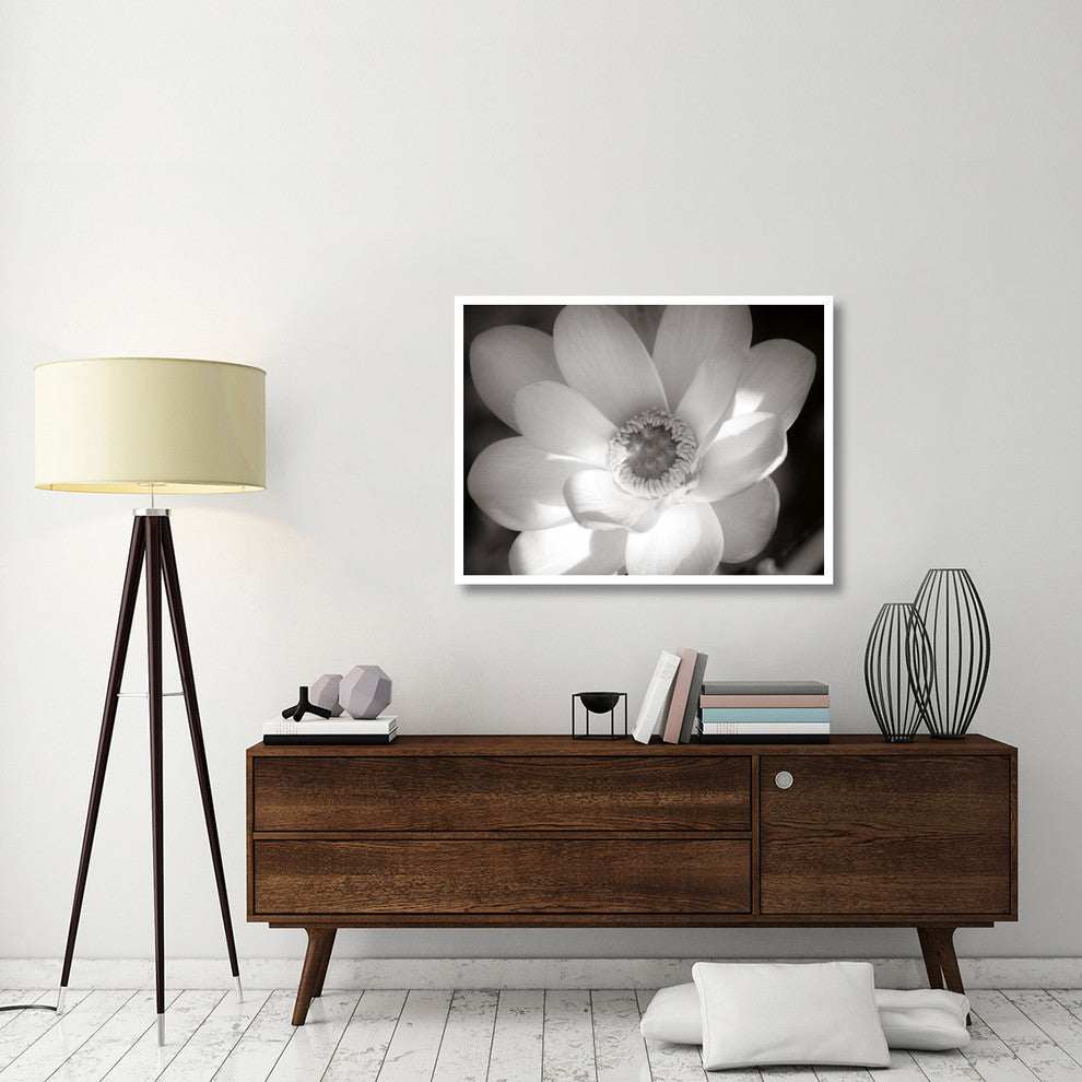 "Lotus Flower V" Digital Paper Print by Debra Van Swearingen, 42"x32"