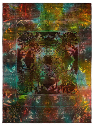 Vibrance, One-of-a-Kind Hand-Knotted Area Rug Multi, 9'10"x13'10"