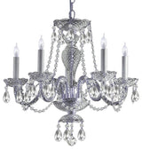 Crystorama Traditional Crystal 5-Light Chandelier