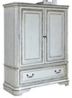 Liberty Magnolia Manor Door Chest, Antique White