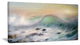 "Mountains of Waves" Canvas Print
