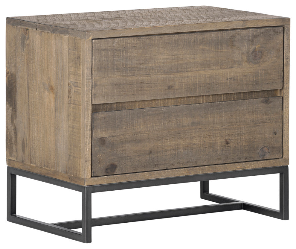 Elena Nightstand, Light Brown