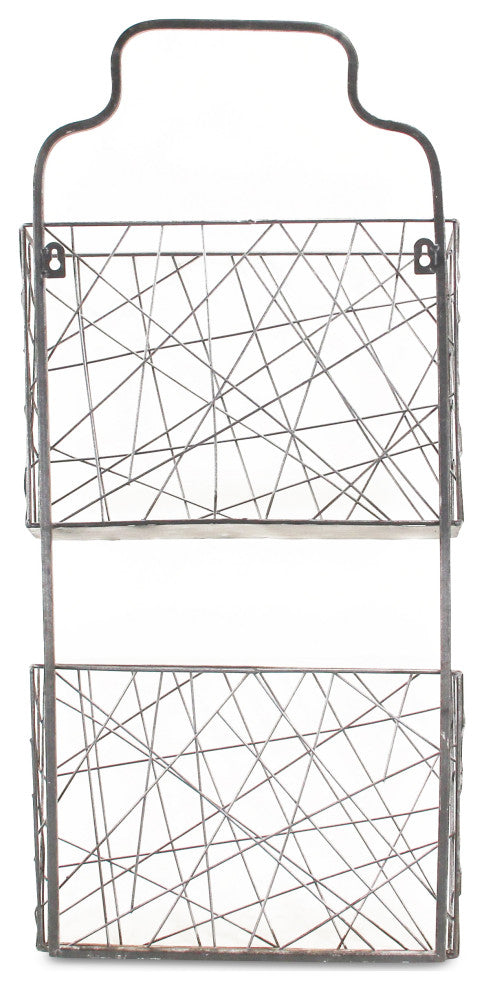 Wall Hanging Metal Organizer