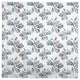 Watercolor Floral Blossoms Blue 2 58x58 Tablecloth