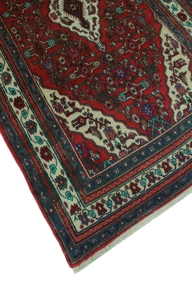 Vintage Distressed Cereza Burgundy Rug