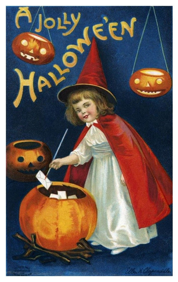 "A Jolly Halloween" Digital Paper Print by Halloween, 16"x24"