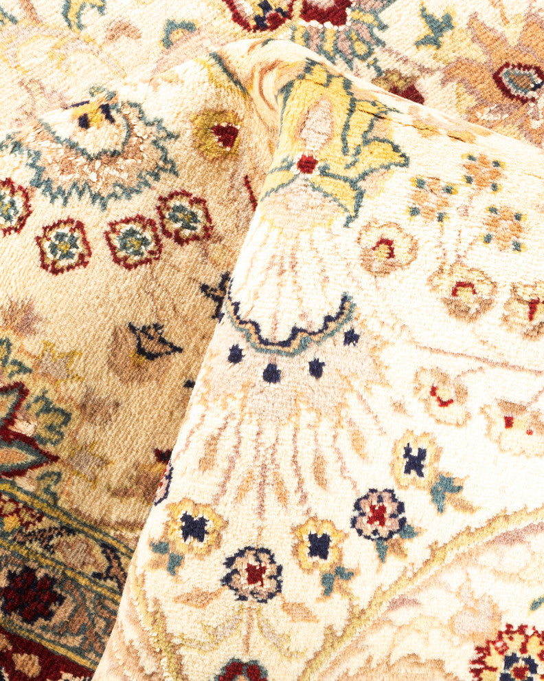 Yedashe One-of-a-Kind Hand-Knotted Area Rug Ivory, 6'2"x9'6"