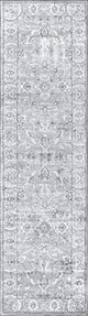 Modern Persian Vintage Light Grey 2'' x 8'' Runner Rug