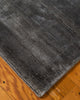 Columbia Hand-Loomed Viscose Grey Contemporary Rug Carpet, Dark Grey, 9' X 12'