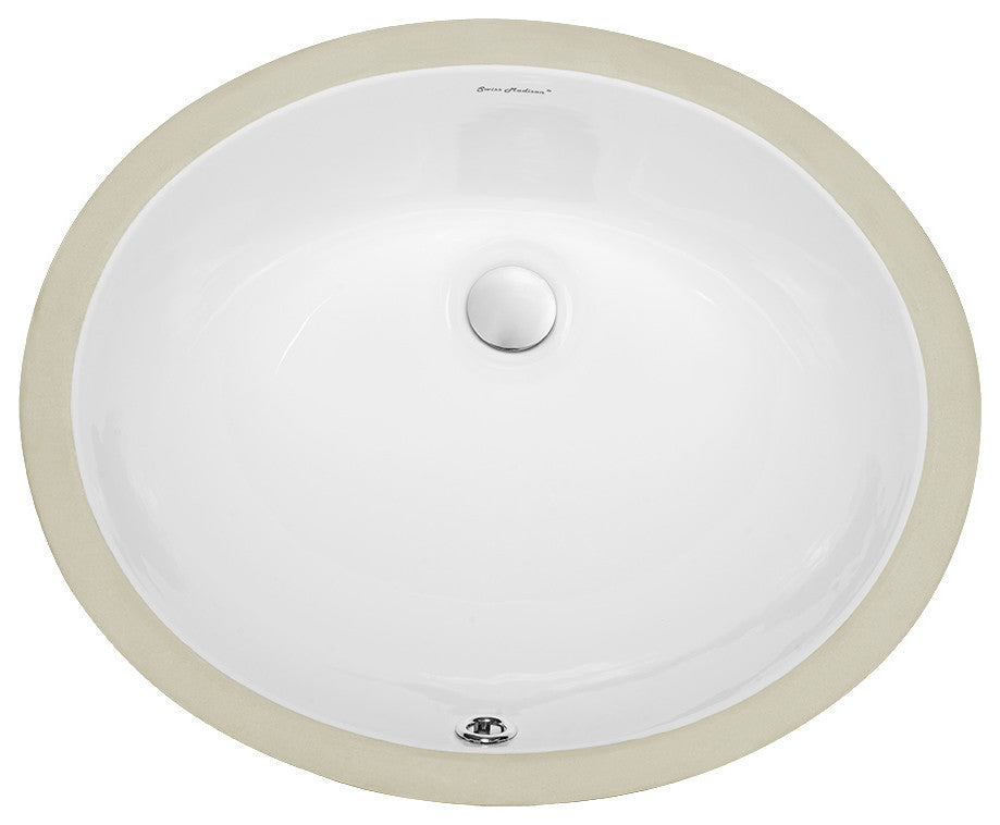 Monaco 18" Oval Under-Mount Bathroom Sink