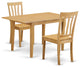 3 Pc Dinette Table Set Kitchen Dinette Table And 2 Dining Chairs
