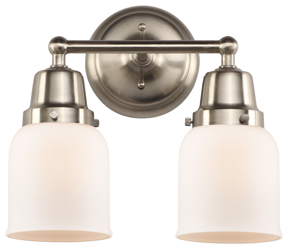 Innovations 623-2W-SN-G51 2-Light Bath Vanity Light, Brushed Satin Nickel