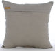 Gray Decorative Pillow Covers 22"x22" Cotton, Taupe Carnival