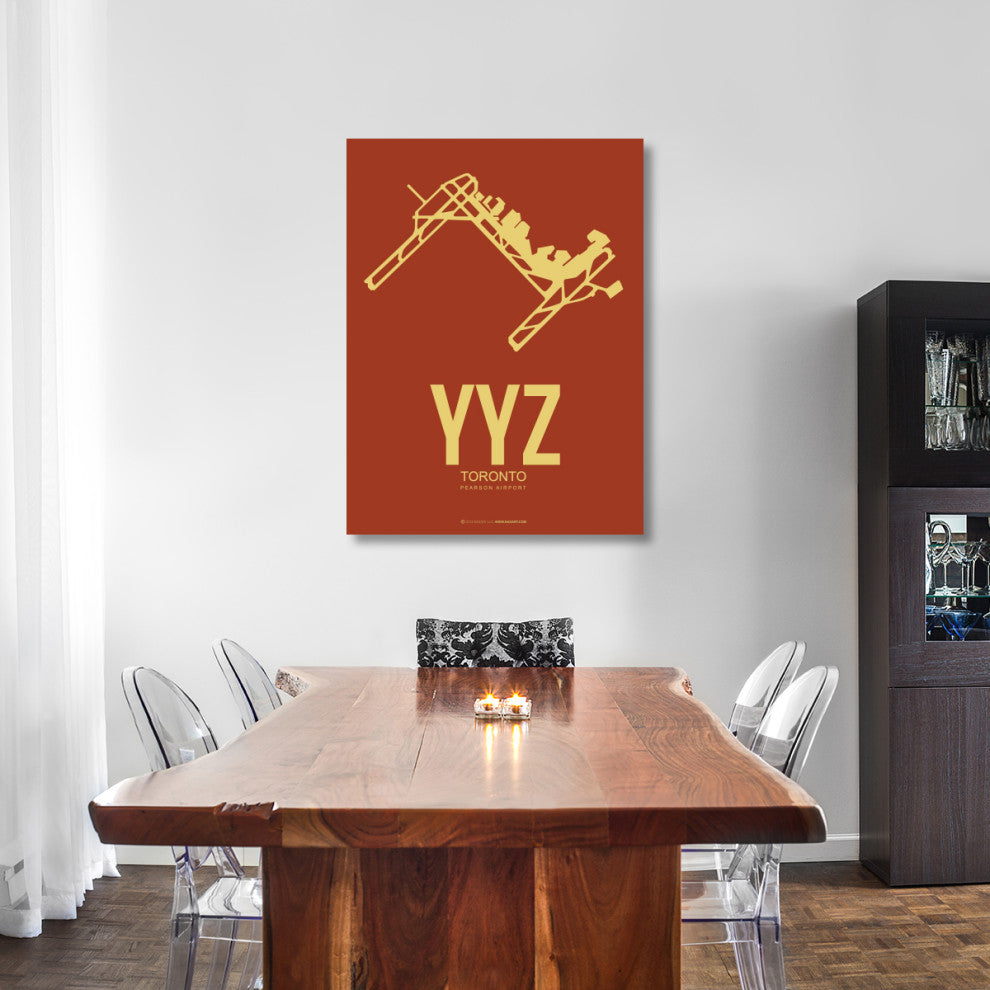 "YYZ Toronto Poster 1" Fine Art Print