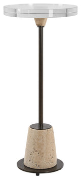 Uttermost Arthur Crystal Drink Table