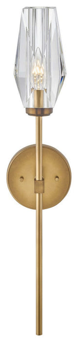 Ana Single Light Sconce in Heritage Brass