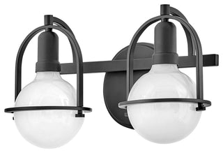 Hinkley Lighting 53772 Somerset 2 Light 16"W Bathroom Vanity - Black