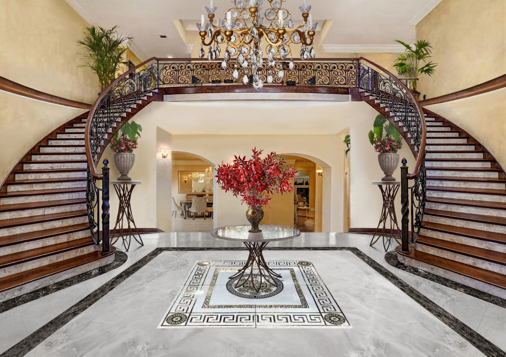 48"x48" Center Piece Porcelain Medallion