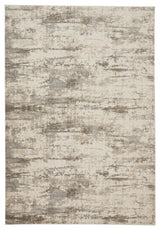 Weave & Wander Frida Rug, Silver/Beige, 3'9"x5'7"