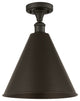 Innovations Lighting 516-1C-OB-MBC-16-OB-LED 1 Light 16" Semi-Flush Mount