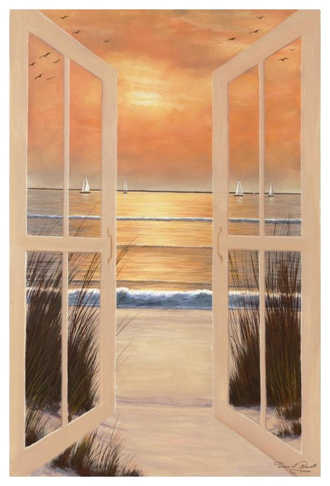 "Window Seat" Digital Paper Print by Diane Romanello, 34"x50"
