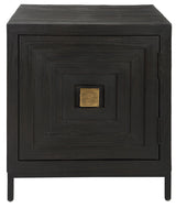 Uttermost Aiken Geometric Cabinet / End Table