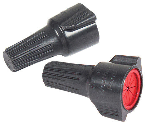 WAC-Lighting IDEAL Landscape Wire Nuts, Pack of 20, 9020-WNT-BK