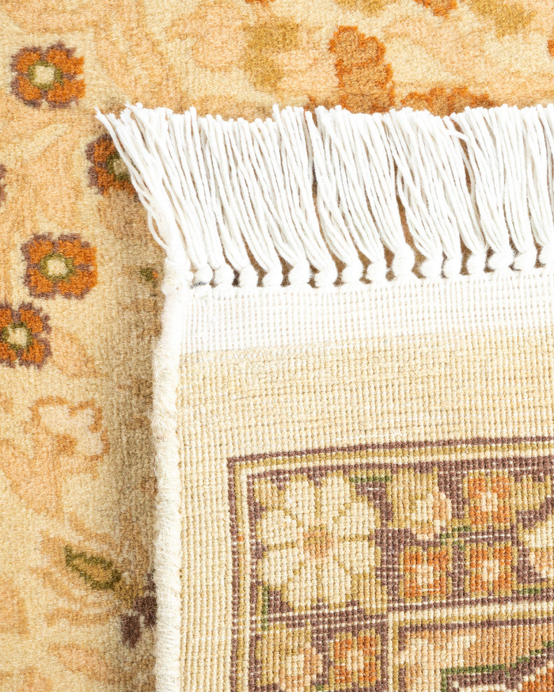 Pembe One-of-a-Kind Hand-Knotted Area Rug Ivory, 4'7"x7'6"