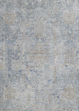 Couristan Couture Bordado Light Grey-Multicolor Area Rug, 2'7" X 12' Runner