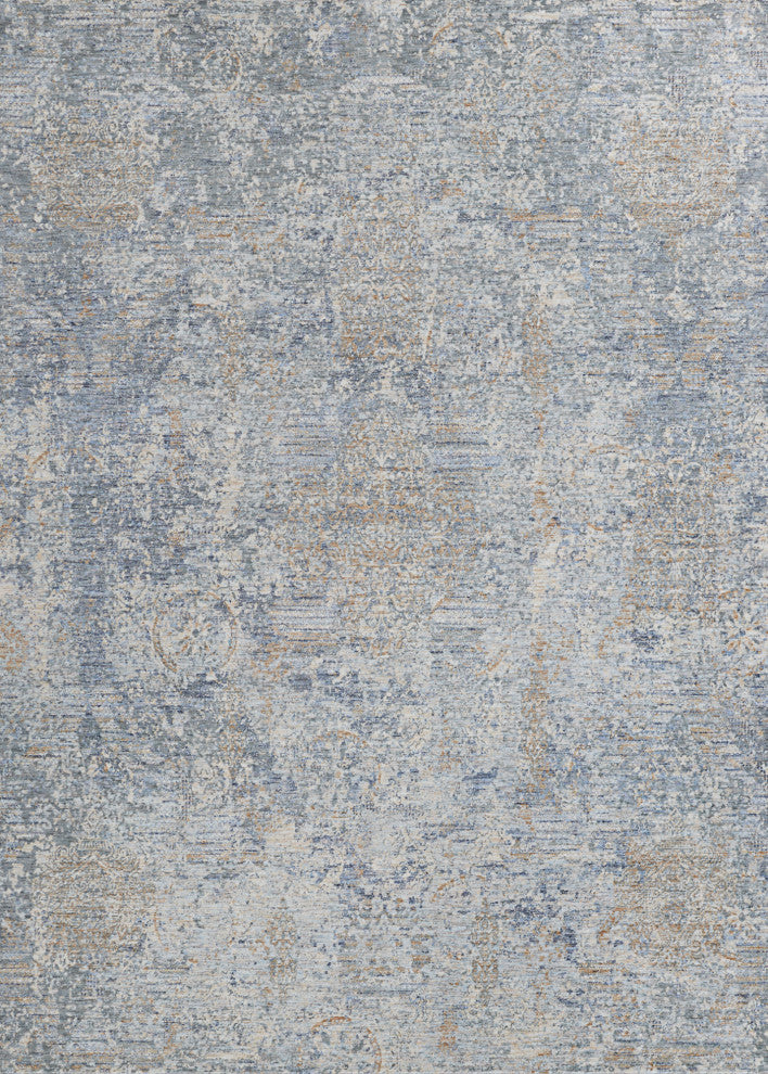 Couristan Couture Bordado Light Grey-Multicolor Area Rug, 2'7" X 12' Runner